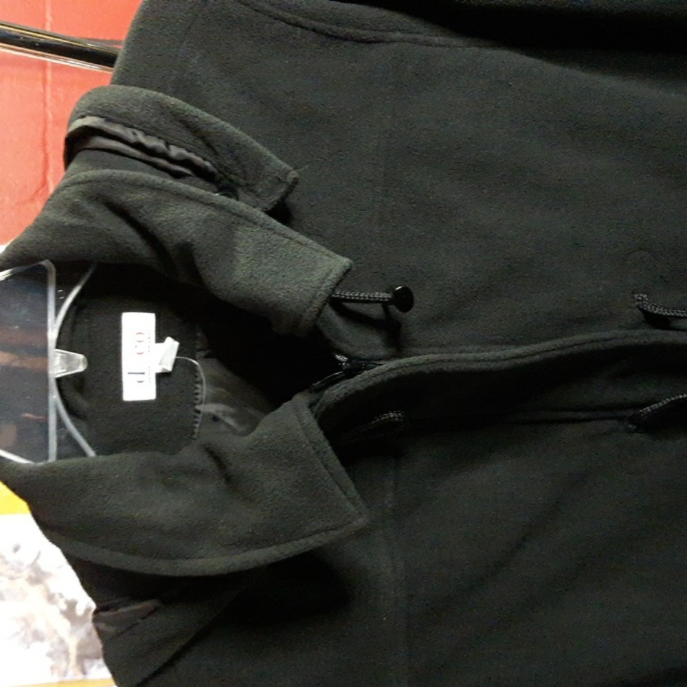 Denim & Co Black Jacket/Coat - Picture 2 of 9